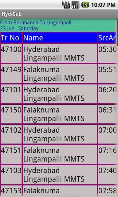 Hyderabad Suburban trains截图3