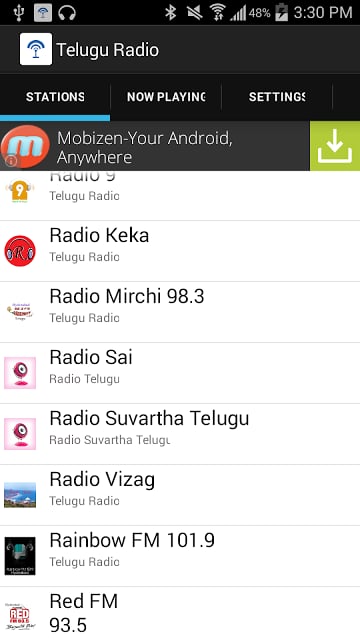 Telugu Radio Stations截图1