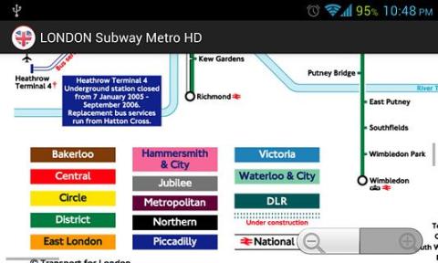 LONDON Subway Metro HD截图2