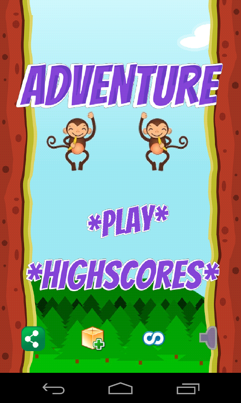 Monkey Adventures Game截图1