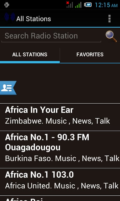 African Radios Live截图11