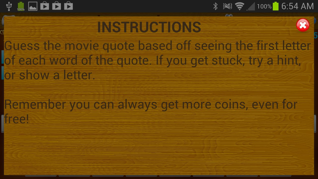 Letter Legends: Movie Quotes截图2