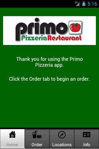 Primo Pizzeria截图2