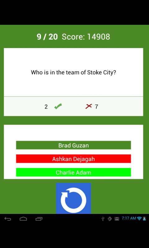 PremierLeague Quiz 2014截图4