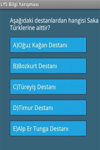 LYS Bilgi Yarışması截图2