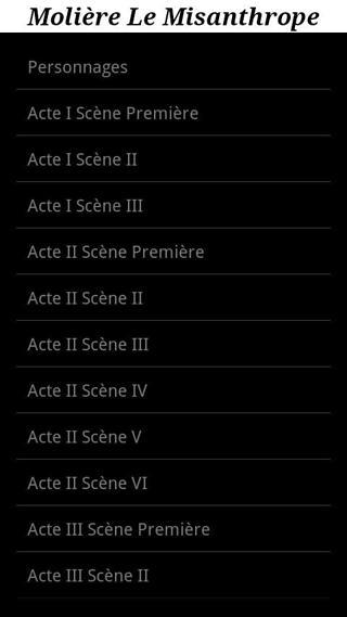 Moli&egrave;re Le Misanthrope截图6