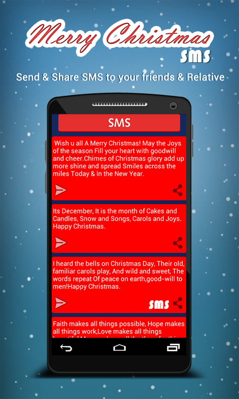 Merry Christmas SMS截图4