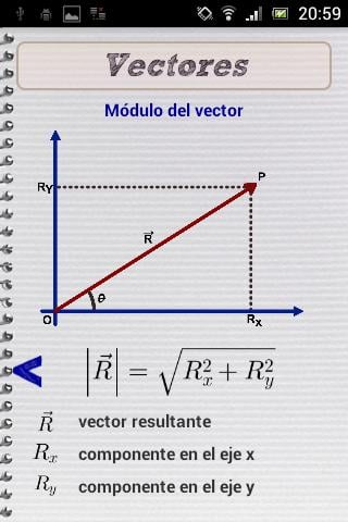 Formulario de f&iacute;sica PRE Demo截图3