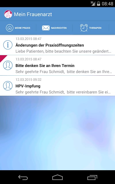 PraxisApp - Mein Frauenarzt截图6
