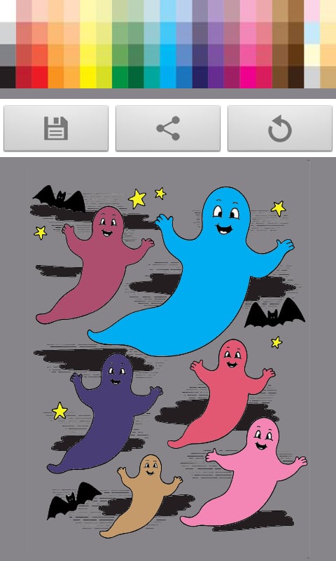 KIDS GHOST GAME DRAWING截图2