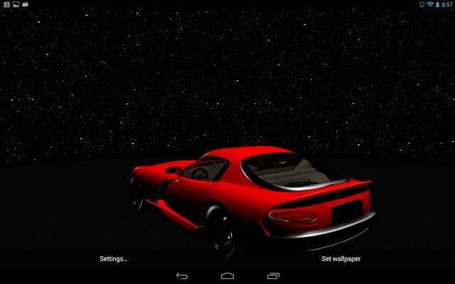 3D Sport Car Live Wallpaper截图5