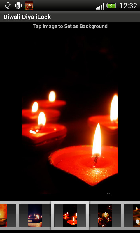 Diwali Diya iLock截图2