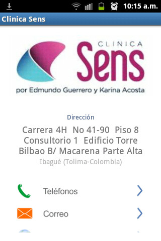 Clinica Sens截图1