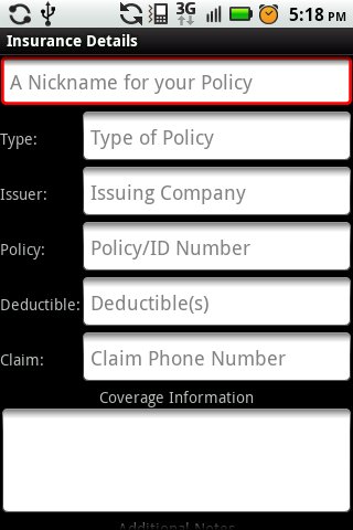 My Insurance Info截图4