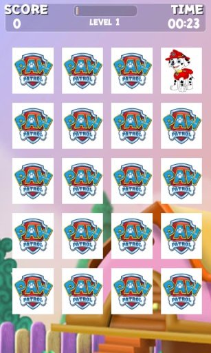 Paw Patrol Memory Games截图5