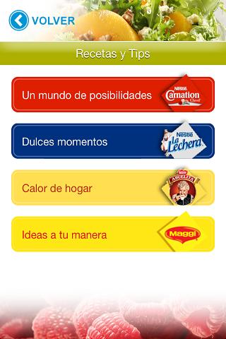 Recetas Nestl&eacute;截图1