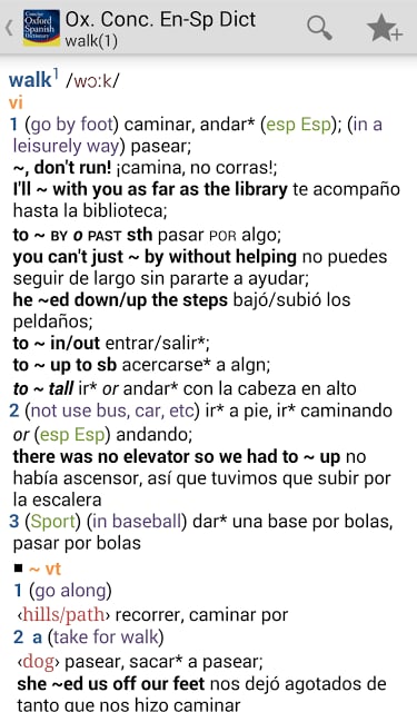 Concise Oxford Spanish Dict TR截图11