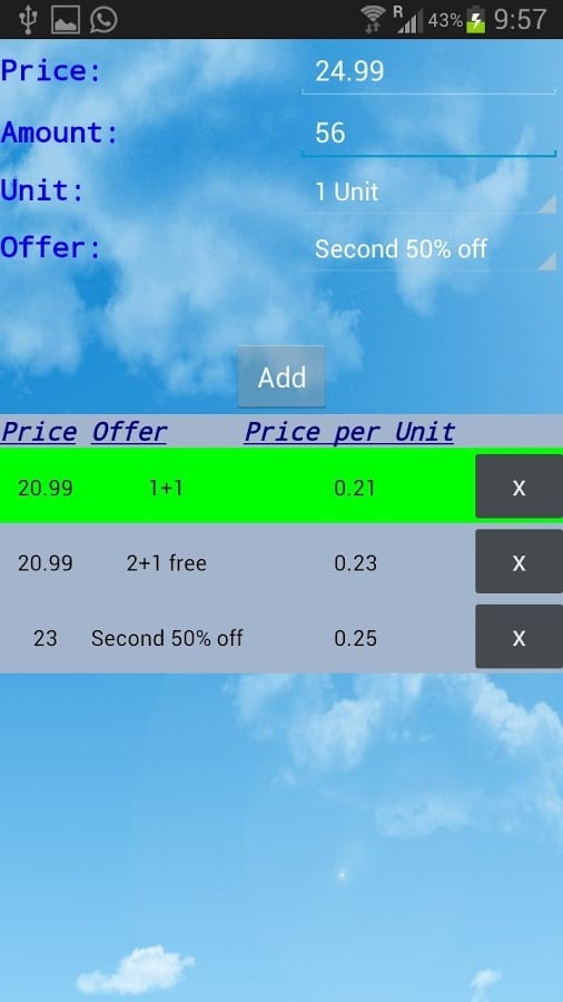 Offer Compare截图2