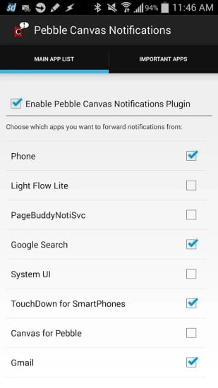 Pebble Canvas Notifications截图2