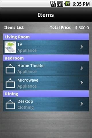 Home Inventory截图3