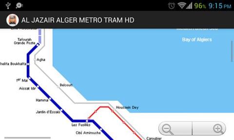 AL JAZAIR ALGER METRO TRAM HD截图4