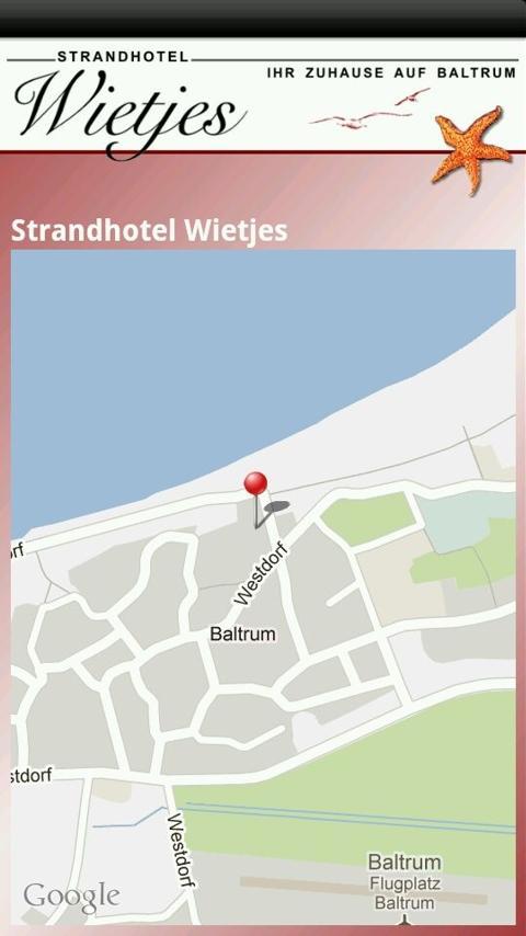 Strandhotel Wietjes Baltrum截图5