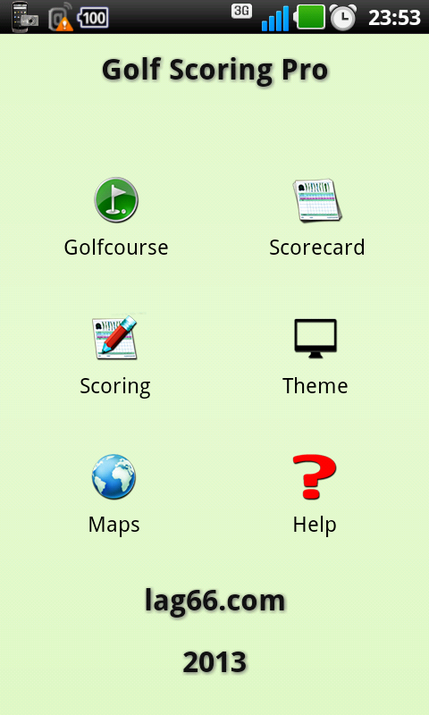 Golfscoring Trial截图1