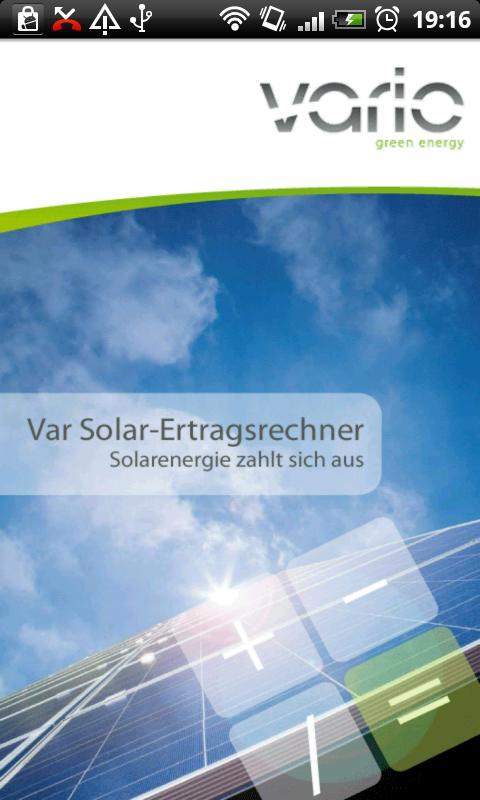 Vario Solar Calculator截图1