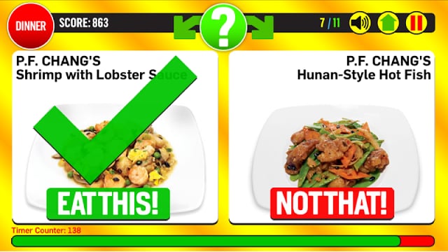 The Eat This, Not That! Game截图1