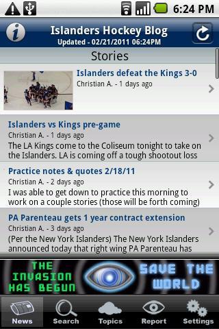 Islanders Hockey Blog截图1