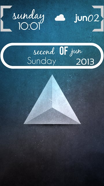 Skinny Clock Free - UCCW Skin截图1