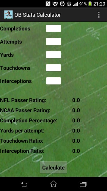 QB Stats Calculator截图3