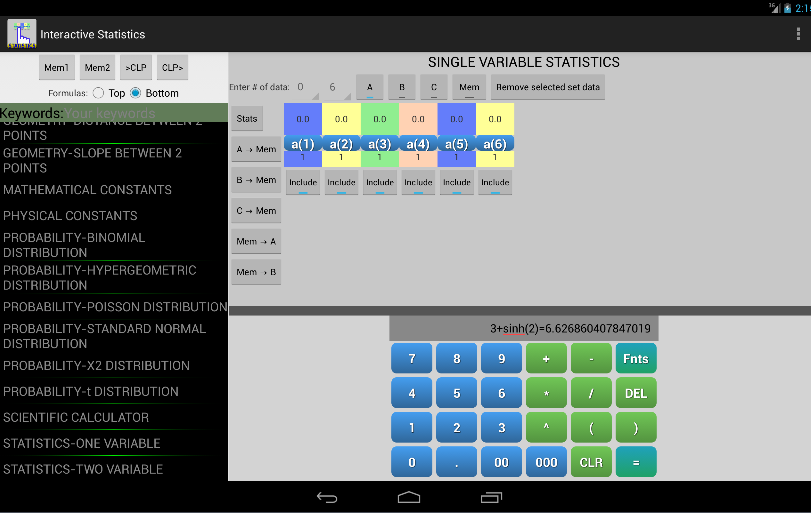 Interactive Statistics截图2