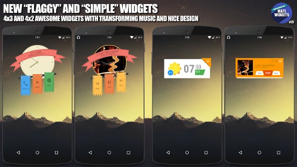 Mate Widgets for ZOOPER截图2