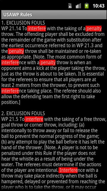 USA Water Polo Rulebook截图3