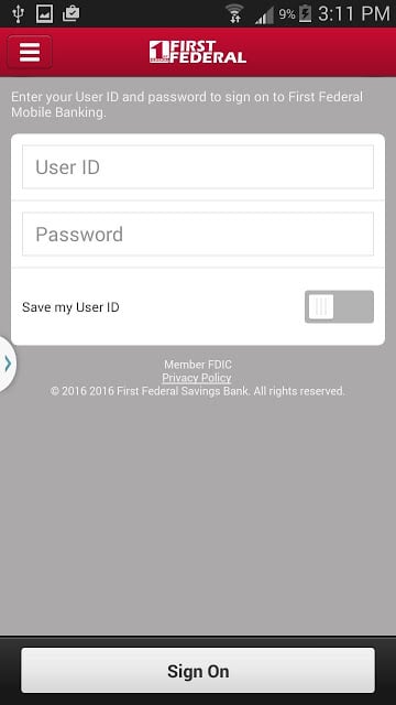 First Federal Mobile Banking截图6