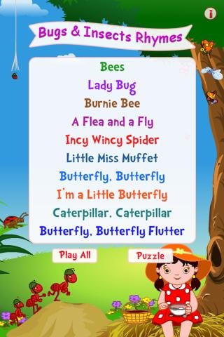 Bugs &amp; Insects Rhymes截图2