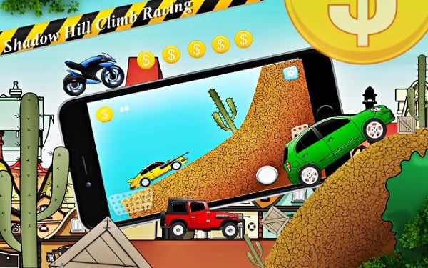 Shadow Hill Climb Racing...截图2