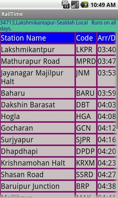 Kolkata Suburban Trains截图1