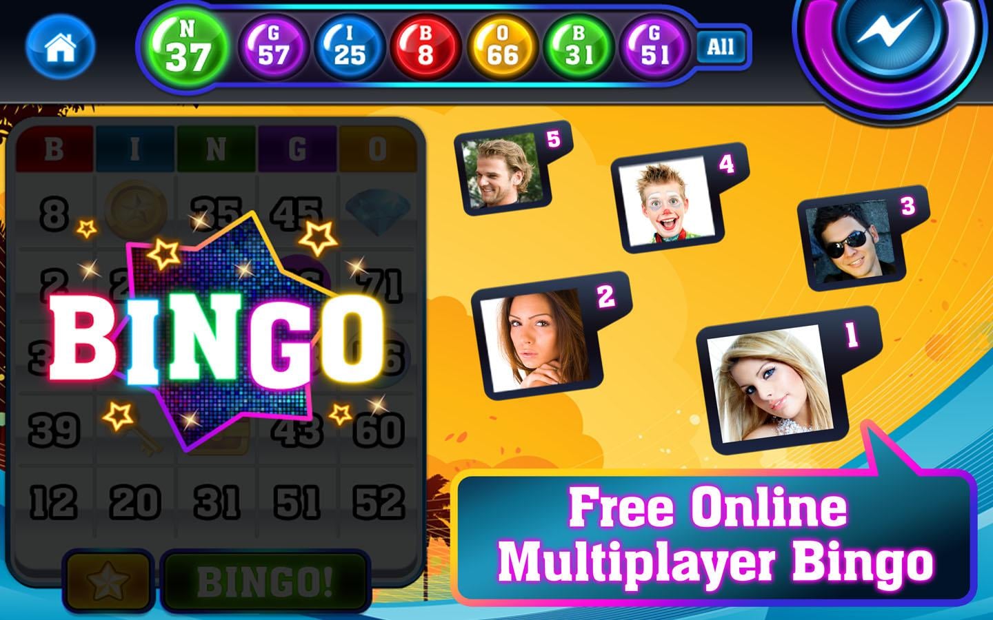 Bingo City - FREE BINGO CASINO截图2