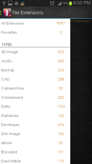 File Extensions截图1