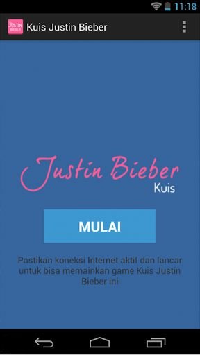 Kuis Justin Bieber截图1