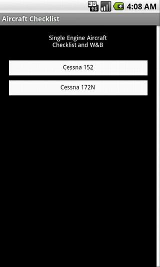Aircraft Checklist截图1