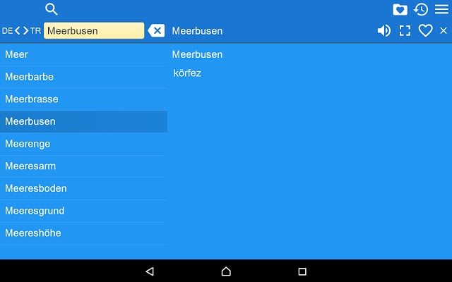 German Turkish Dictionary Free截图10