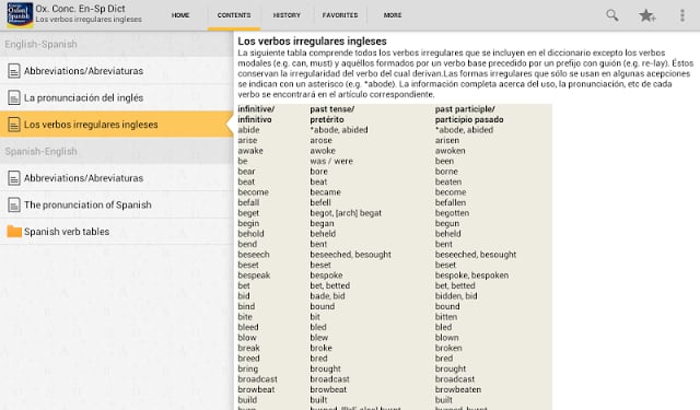 Concise Oxford Spanish Dict TR截图7