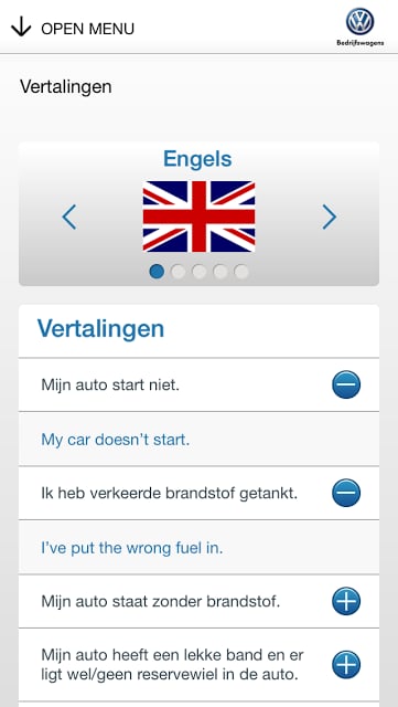 VW Bedrijfswagens Service App截图6