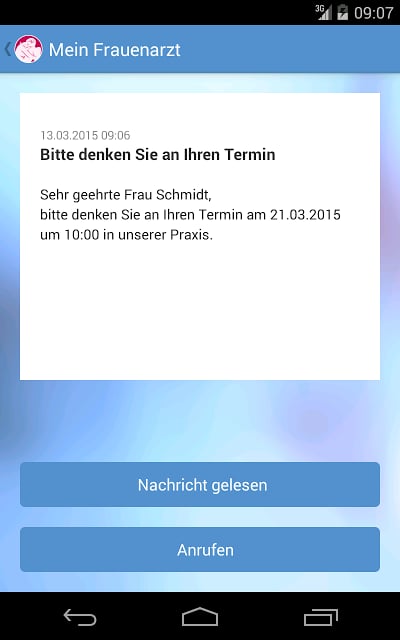 PraxisApp - Mein Frauenarzt截图5