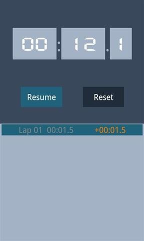 小的秒表 Very Tiny Stopwatch截图2
