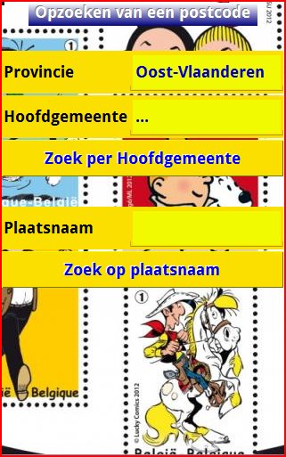 Postcode Belgische截图4