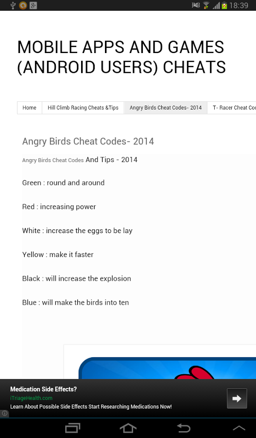 Angry Birds Cheat Codes-...截图6